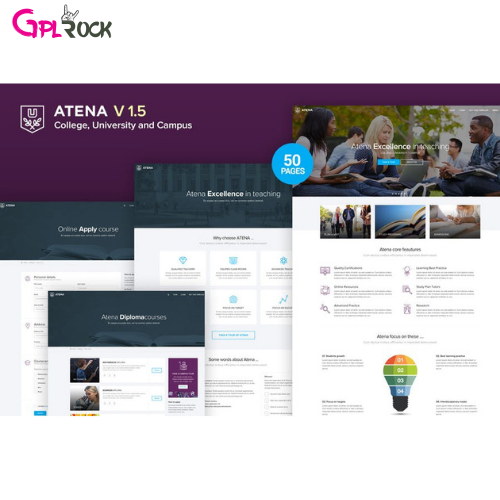Atena – College and University template