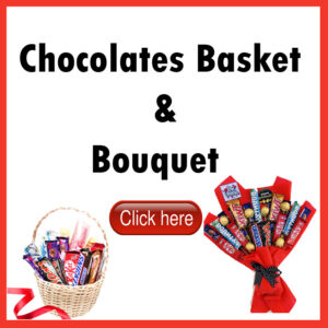 Chocolate Bouquet And Basket