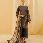3 PIECE - DIGITAL PRINTED TEXTURED LAWN SUIT