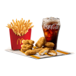 9 Pieces Chicken McNuggets Meal From McDonald’s