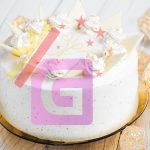 White Almond Cake By Bundu Khan