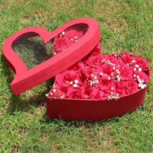 Send 36 red roses in heart shape box – Giftinday