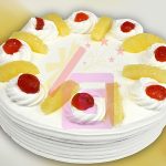 2lbs Pienapple Cake From Bakery