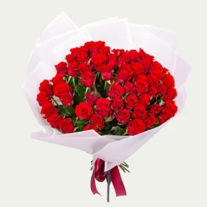 Send 50 Red Roses Bouqet
