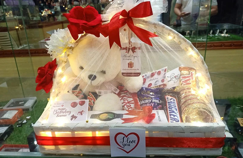 I love You Basket Send I love You Basket