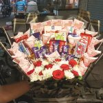 Cash Bouquet with Chocolate