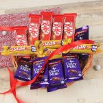 Kitkat 5 star chocolate with dairy Milk In Basket