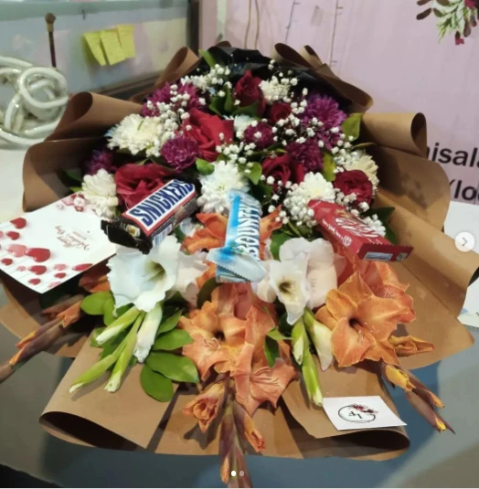 Lavender Bouquet Arrangment Send Lavender Bouquet Arrangment