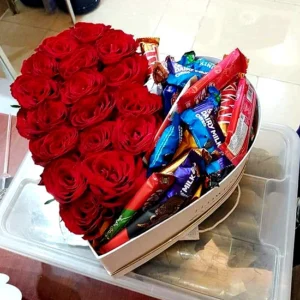Send Love Chocolate Heart Box