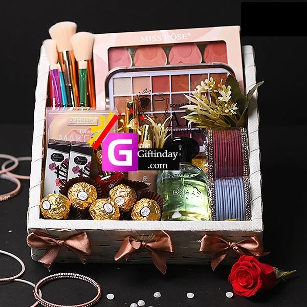 Makeup Kit Basket Send Makeup Kit Basket