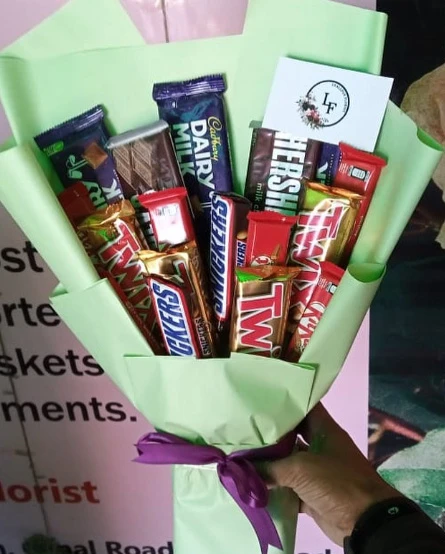 Mix Chocolate Bouquet Send Mix Chocolate Bouquet