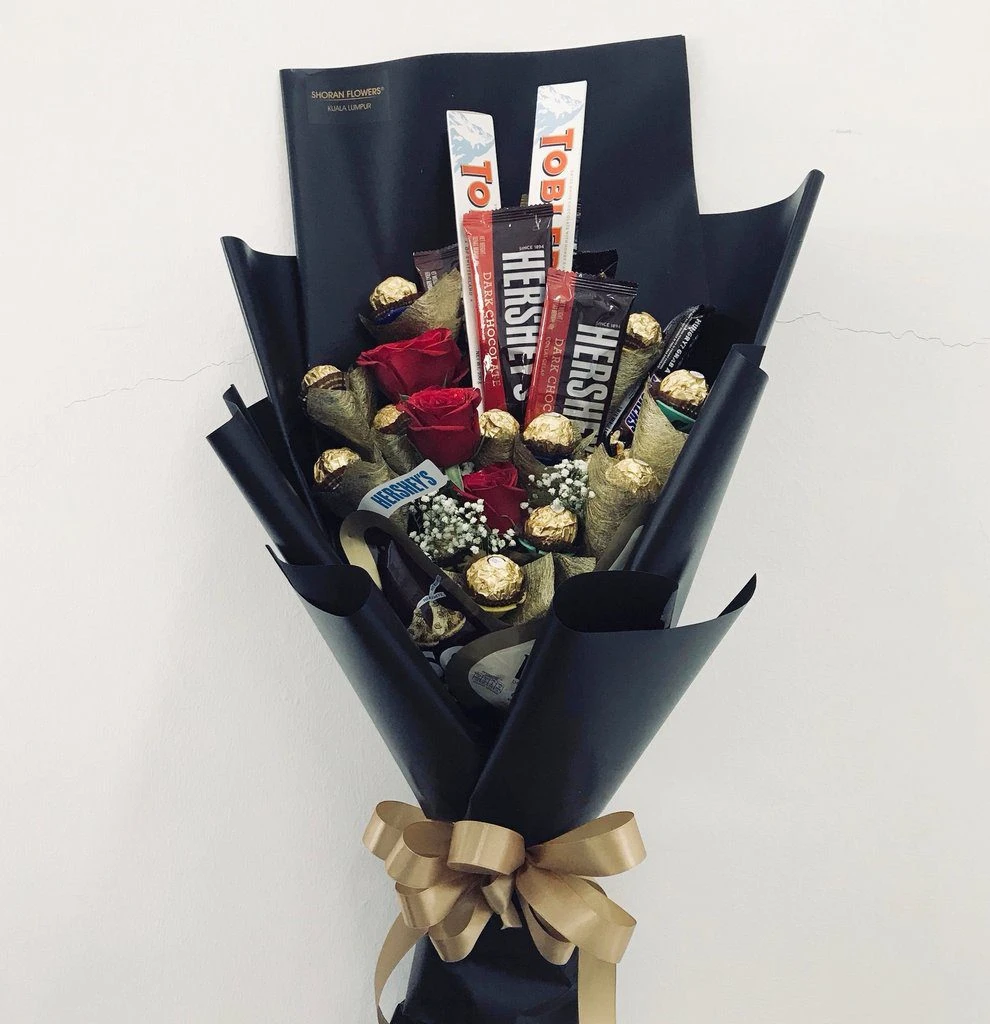 Rich chocolate bouquet Send Rich chocolate bouquet