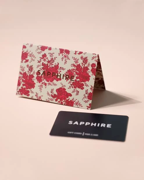 Sapphire Gift Card Rs 2500 Send Sapphire Gift Card Rs 2500