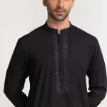 Black Kurta Shalwar By GulAhmed