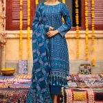 3PC Printed Lawn Unstitched