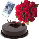 Eidi With Cake And FLower