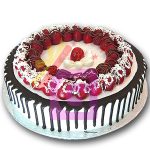 Italian Black Forest Cake From Hotel