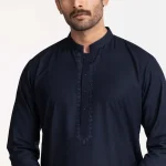 Navey Blue Kurta Shalwar By GulAhmed