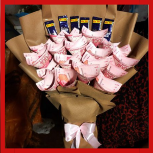 Cash Bouquet For Occasion