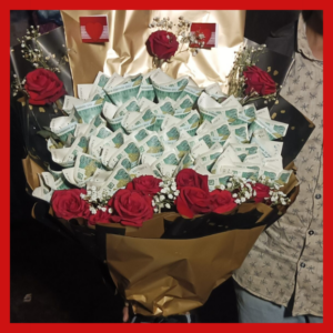 Cash Bouquet Rs25000