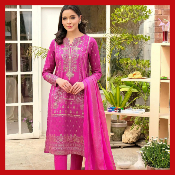 3 Piece Lawn Suit-Paste Print (Unstitched)