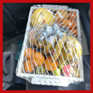 Fruit basket in try 8kg | Giftinday