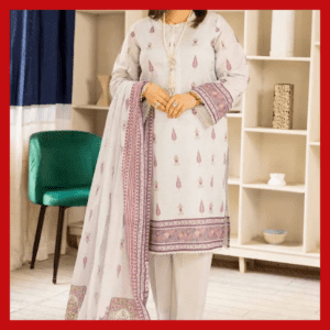 3PC Printed Lawn Unstitched My Mom