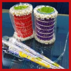 Bangle Sets With Mehndi