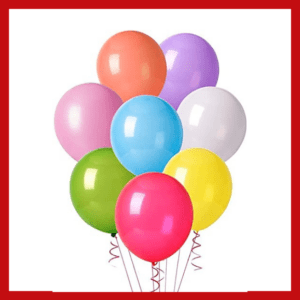 1 Dozen Mix Plain Balloons