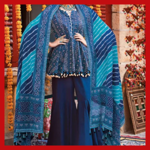 3PC Printed Lawn Unstitched Suit CL-42051 B