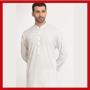 Cream Basic Embroidered Kurta Shalwar By GulAhmed