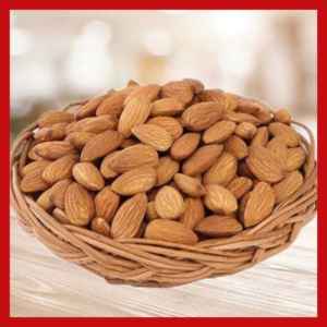 1 kg Almond In Basket