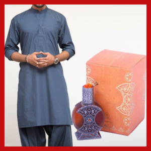 Kurta Shalwar with Ittar Gift | Giftinday
