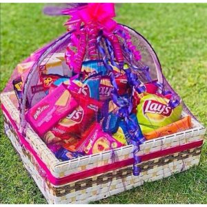 Mix Snackes Basket For Occasion