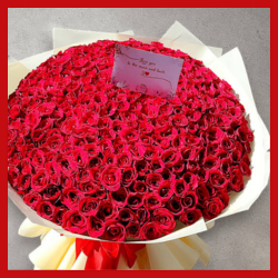 500 red roses luxuxry Bouquet For Love