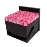 Send 10 Imported Pink Roses In Box