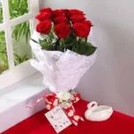 Send 10 Red Roses bouquet