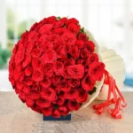 Send 100 Red Roses Bouqet