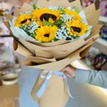 6 Sun Flowers Bouqet