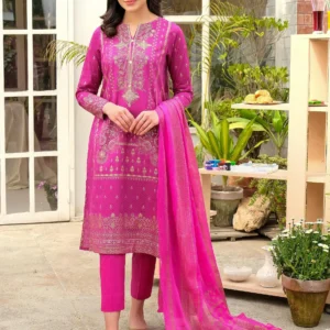 Send 3 Piece Lawn Suit-Paste Print (Unstitched)