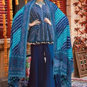 Send 3PC Printed Lawn Unstitched Suit CL-42051 B