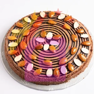 Send Almond Roasted Chocolate Cake Baba Bakers