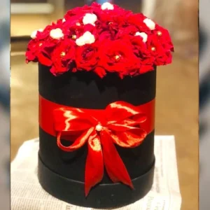 Send Black Box With Roses