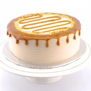 SEND CARAMEL CRUNCH MOUSSE CAKE