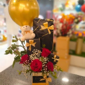 Send Customzied Box Roses And Gift Item