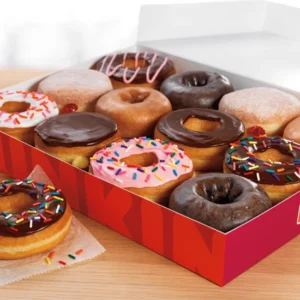 Send DUNKIN DONUTS 12 PCS