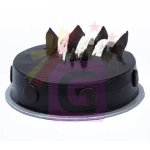 Send Double Chocolate Fudge Cake By Kitchen Cuisine