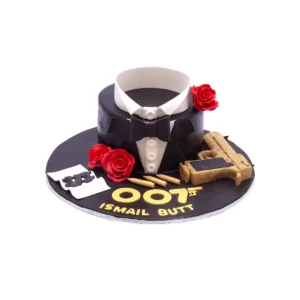 Send Gentleman Theme Cake