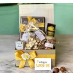 Send Gold Sunshine hamper Lals Chocolate