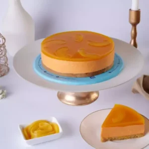 Send Peach & Orange Cheesecake (S)